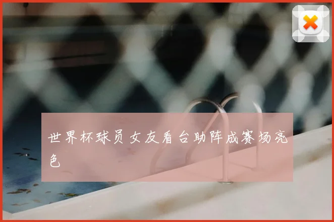 世界杯球员女友看台助阵成赛场亮色