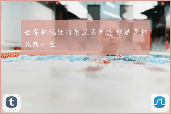 世界杯现场门票正式开售 球迷争相抢购一空